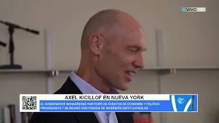 AXEL KICILLOF IN NEW YORK