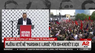 “Në emër të popullit shpalleni të pafajshëm”, mijëra vetë në “marshin e lirisë” për ish-krerët e UÇK
