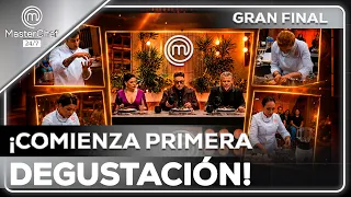 ¡RETO FINAL: MENÚ DE 4 TIEMPOS! LOS CHEFS DEGUSTAN MIENTRAS COCINAN | MASTERCHEF 24/7