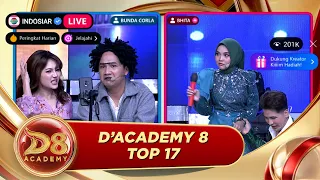 Ngakak Parah! Aksi Bunda Corla Kw Heboh Live Audisi Di Panggung Da8! | DA8 Top 17