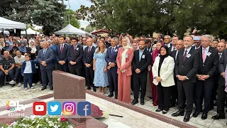 GOVERNOR SEZER ATTENDED THE COMMEMORATION CEREMONY FOR SADIK AHMET
