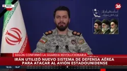 ? IMPACTO MILITAR | Irán derriba un dron con defensa avanzada sobre su territorio