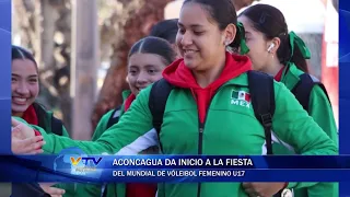 Aconcagua kicks off the U17 Women's Volleyball World Championship festivities