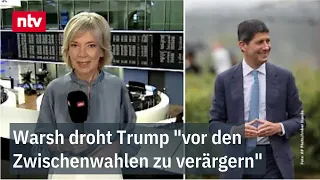Fed Chair Warsh hints at interest rate hikes, much to Trump's dismay, according to Corinna Wohlfe...