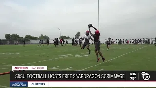 San Diego State holds free scrimmage at Snapdragon Stadium ahead of 2026 season opener