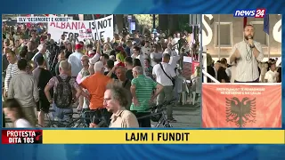 Bllokimi i rrugëve/ Protestuesi thirrje shoferëve: Ne nuk jemi fajtorë. E dimë se jeni nën presion