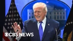 Trump says tariff refunds won't come without a legal battle Trump says tariff refunds won't come without a legal battle
