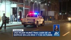 Mujer murió tras caer de un edificio en el centro de Guayaquil | Noticias Televistazo | Ecuavisa Mujer murió tras caer de un edificio en el centro de Guayaquil | Noticias Televistazo | Ecuavisa
