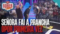 Señora de 60 anos fai a PRANCHA por PRIMEIRA VEZ | LAND ROBER