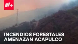 Tres incendios amenazan colonias y áreas protegidas de Acapulco - En Punto