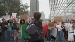 Dallas ISD students walk out to protest ICE