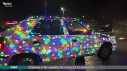 Átadták a fényautós felvonulás adományait - 2025.12.29. Átadták a fényautós felvonulás adományait - 2025.12.29.