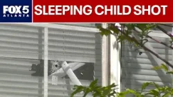В квартире в Атланте спящего 7-летнего ребенка трижды выстрелили | FOX 5 News