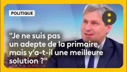 Mathieu Darnaud, président du groupe LR au Sénat est l'invité politique