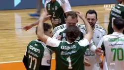 Ο Παναθηναϊκός επιστρέφει από το 19-23, κατακτά το σετ και κάνει το 1-0 στους ημιτελικούς!