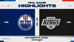 NHL Highlights | Oilers vs. Kings - October 13, 2026