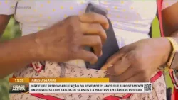 #CidadeAlerta: Mãe exige responsabilização de jovem de 21 anos que se envolveu com a filha de 14