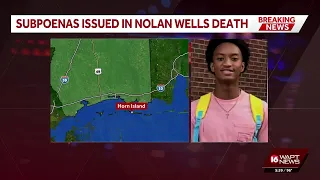 New subpoenas issued in Nolan Wells death probe