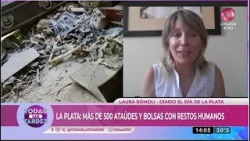 La Plata: más de 500 ataúdes y 200 bolsas de restos humanos | #TodasLasTardes