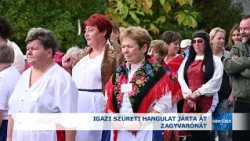 Igazi szüreti hangulat járta át Zagyvarónát
