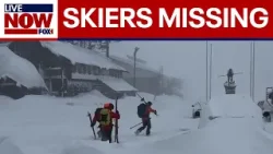 Lake Tahoe avalanche: 10 skiers missing, 6 found alive in California
