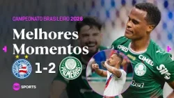 ARIAS CRAVA APÓS PASSE DE GÊNIO E VERDÃO DISPARA NA LIDERANÇA! BAHIA 1X2 PALMEIRAS ARIAS CRAVA APÓS PASSE DE GÊNIO E VERDÃO DISPARA NA LIDERANÇA! BAHIA 1X2 PALMEIRAS