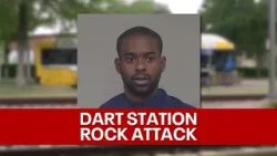 Plano hammer attack suspect also accused of attacking woman with rock at Dallas DART station