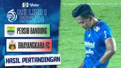 Hasil Akhir Pertandingan - PERSIB Bandung Vs Bhayangkara Presisi Indonesia FC | BRI Liga 1 2023/24