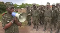 FARDC : VOICI LE MESSAGE CLE DU CHEF D'ETAT MAJOR Gen. JULES BANZA LORS DE SA PARADE AU C.I DE MURA