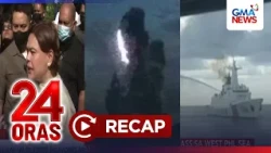 24 Oras: (Part 1) Ashfall sa Batangas; Ipinagpaliban na pagbasa ng sakdal kay VP Duterte; atbp.