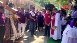 Viacrusis 2026, estación 2 , Tecpan de Galeana