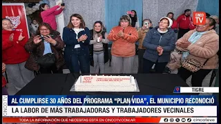 CINCO TV - THIRTY YEARS OF THE VIDA TIGRE PLAN HIGHLIGHTED COMMUNITY OUTREACH WORK IN THE NEIGHBO...