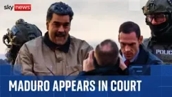 Ousted Venezuelan leader Maduro pleads not guilty in first court appearance in US