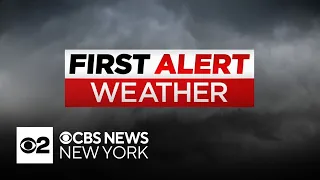 First Alert Weather: Spotty shower Wednesday in New York - 9/1/26
