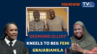 “‘IF YOU CAN’T BEAT THEM, JOIN THEM!’ — Desmond Elliot’s Apology Sparks Heated Political Debate”