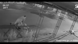 Shop owner tackles criminal who attempted to rob him in Fernando de la Mora