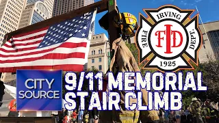 Irving Firefighters Finish 9/11 Memorial Stair Climb in Dallas