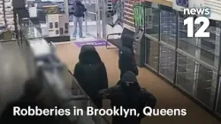 В связи с серией вооруженных ограблений от Квинса до Бруклина разыскиваются 4 подозреваемых | New...