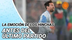 Messi says goodbye to the National Team: the fans' emotion before his last match