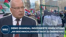 SCHOCK IN BERLIN: Demo zeigt Gefangene an Galgen – Polizei greift nicht ein! SCHOCK IN BERLIN: Demo zeigt Gefangene an Galgen – Polizei greift nicht ein!