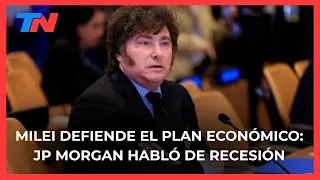 Milei defendió la soberanía de Malvinas y su plan económico: registran desaceleración en la economía