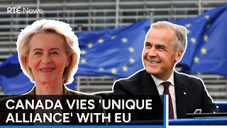EU 'opening door' for Canada to become associate member | RTÉ News