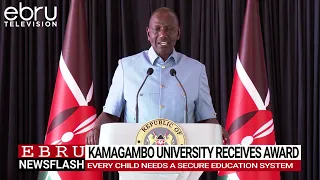 President Ruto Grants Kamagambo University Interim Authority, Champions Quality Education.#ebrunews