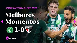 CHAPE CONSEGUE 2ª VITÓRIA E TRICOLOR CHEGA A 10 SEM VENCER NA COMPETIÇÃO | CHAPECOENSE 1X0 SÃO PAULO