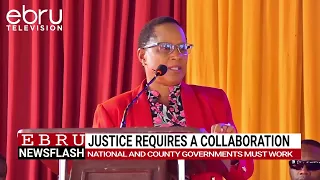 Private Sector, Civil Society Urged to Partner with Government to Expand Access to Justice.#ebrunews