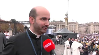 Father Remy Pignal: "For a priest, praying with the Pope is incredibly beautiful"
