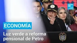 El senado colombiano dió luz verde al proyecto de reforma de las pensiones • FRANCE 24 Español