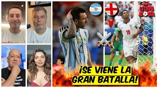 ENGLAND enters as the HEAVY FAVORITE vs ARGENTINA in the WORLD CUP SEMIFINALS | La Copa Al Día