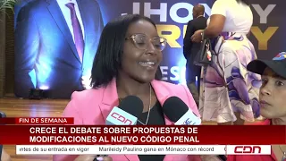Crece el debate sobre propuestas de modificaciones al nuevo Código Penal