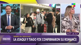 🔥 LA JOAQUI Y TIAGO PZK CONFIRMARON SU RELACIÓN EN "DESAYUNO": "FELIZMENTE CASADOS"